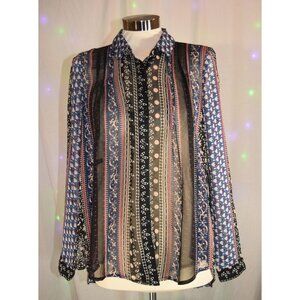 Free People Boho Blouse size Medium